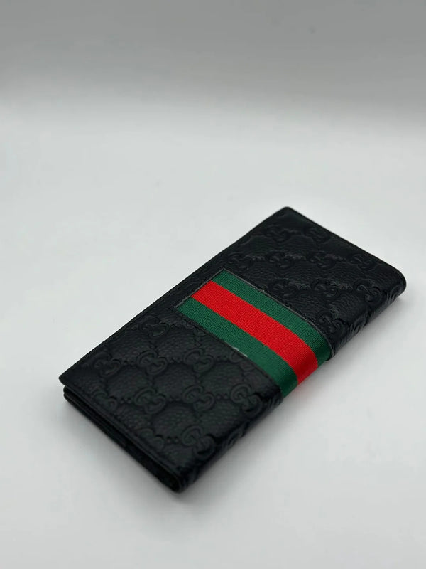 Gucci Premium Leather Long Wallet